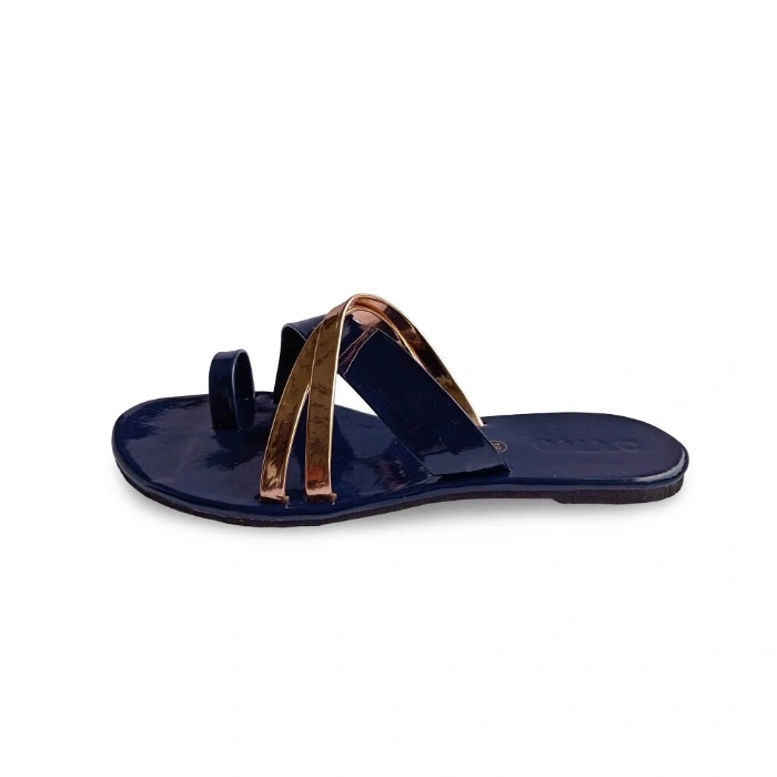 Omac Viona Blue Flats For Ladies
